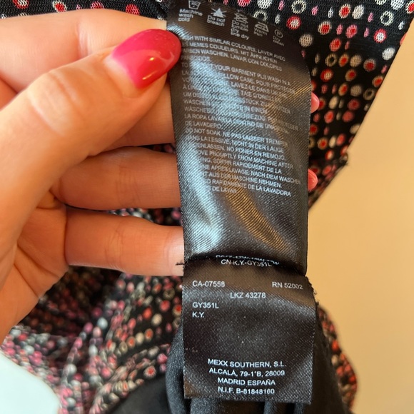 Mexx Vintage Maxi Tie Back Dress L - Picture 2 of 15